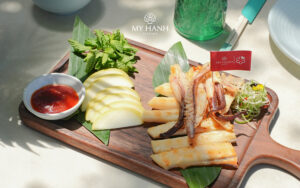 Mực nướng một nắng My Hanh Seafood mềm ngọt, thơm ngon