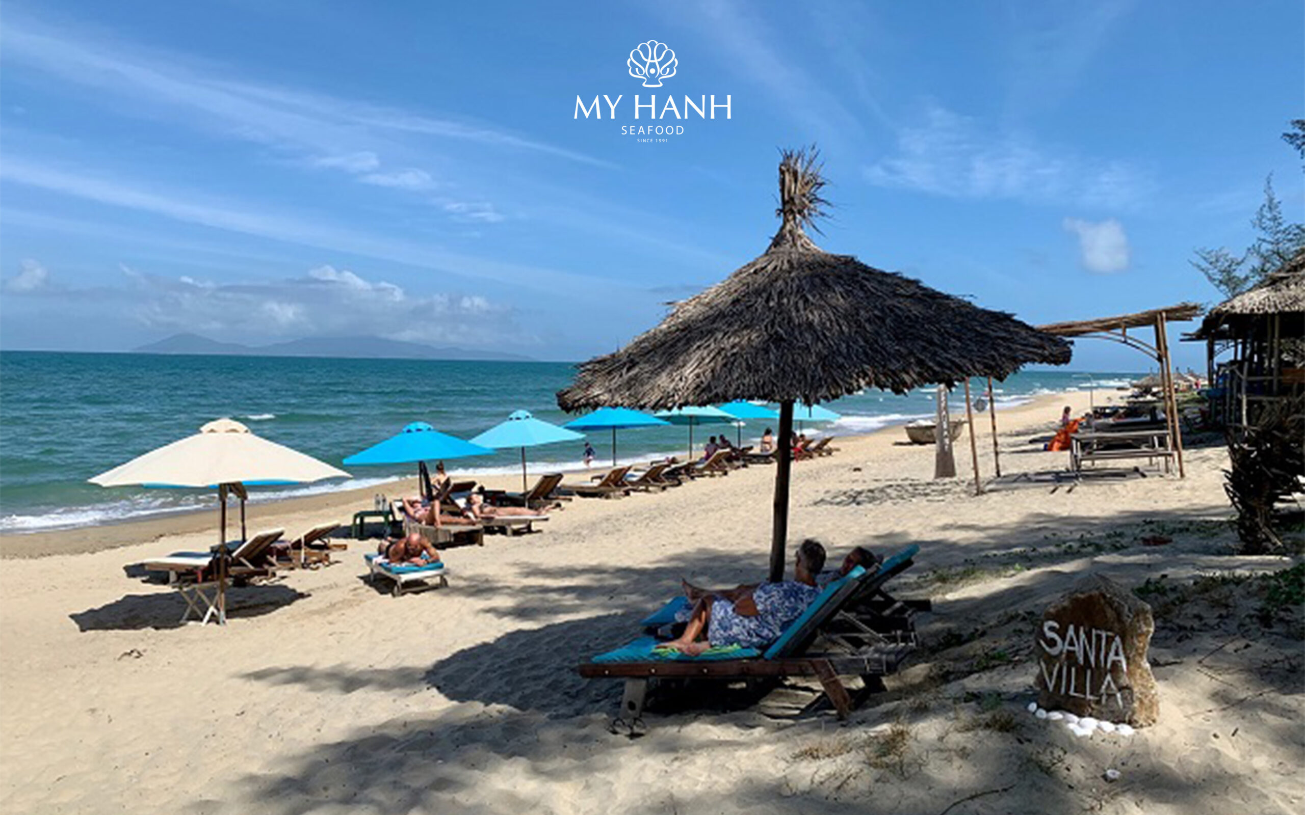 Bãi biển Tân thành - Hội An vẫn còn lưu giữ vẻ mộc mạc của làng chài Đà Nẵng