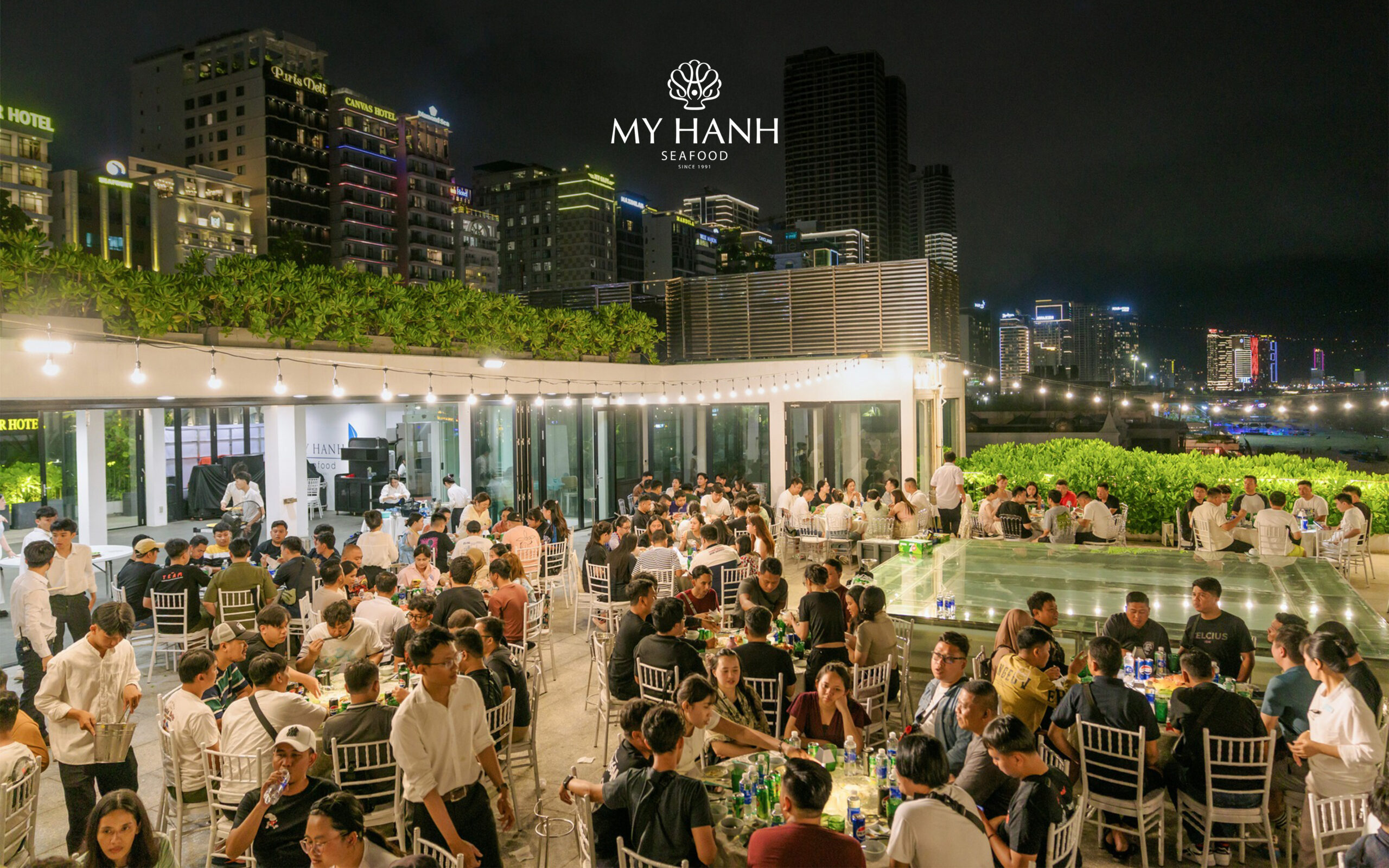 Menu đặt tiệc cho khách đoàn số lượng lớn tại My Hanh Seafood