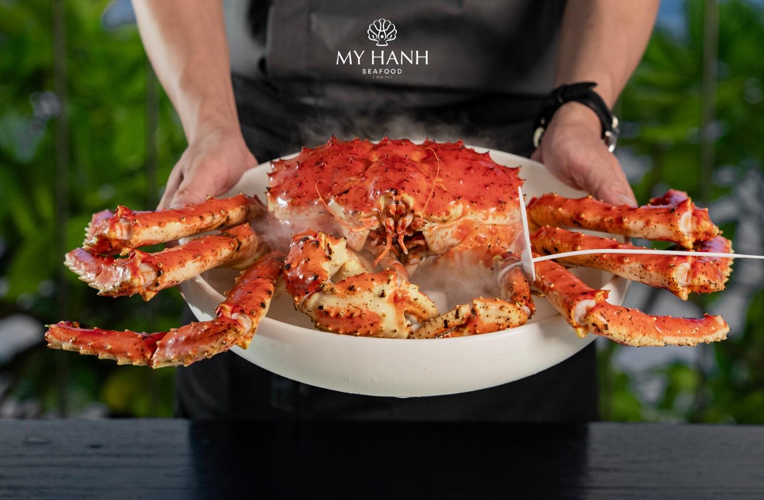 My Hanh Seafood - Giá trị dinh dưỡng chính là câu trả lời cho tại sao cua hoàng đế lại có giá trị siêu đắt đỏ