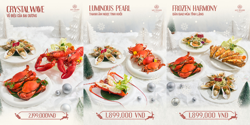 クリスマス&年越しカウントダウンにぴったりのシーフードコンボ