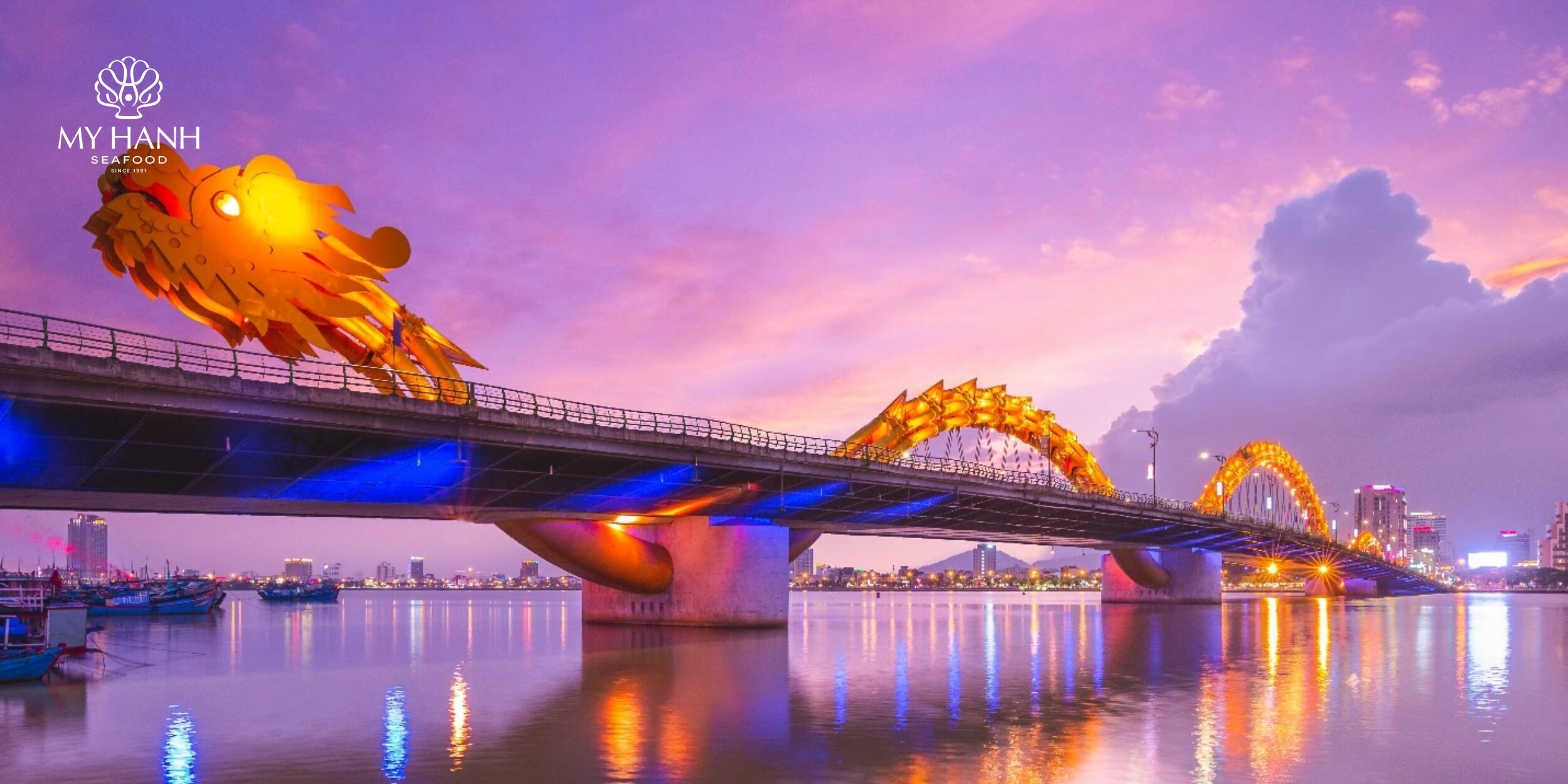 Cầu Rồng – Nhịp sống Đà Nẵng khi đêm xuống